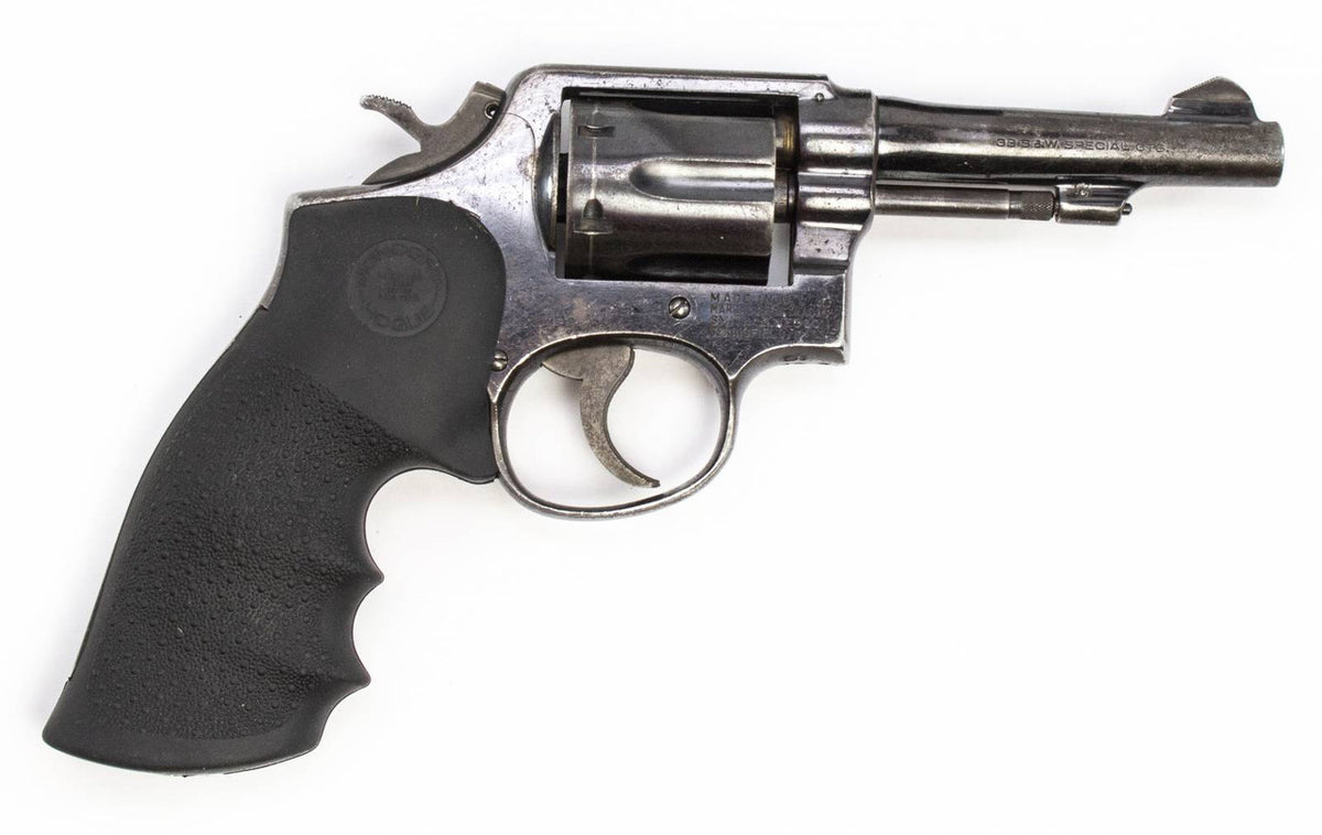 S&W 10-5 .38 SPL 4" BARREL SQUARE BUTT BLUED REVOLVER