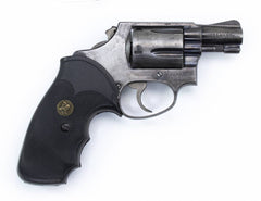 S&W 36, .38 SPECIAL 2" BARREL FIXED SIGHTS ROUND BUTT BLUED