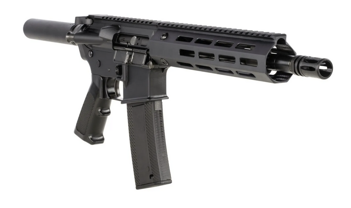 Troy Industries 223/5.56 10.5" Barrel,  A3  Hard Coat Anodized Black
