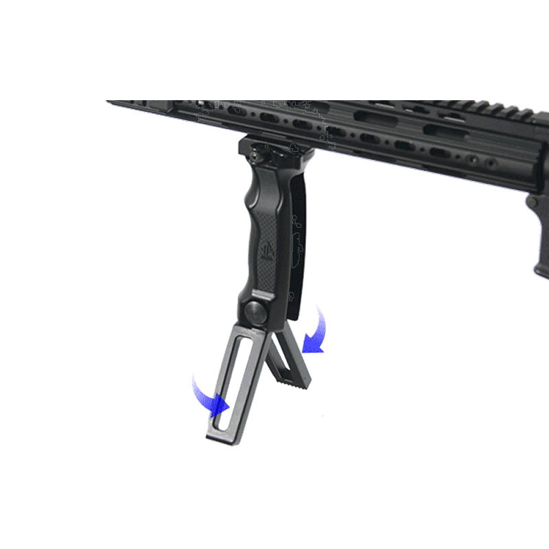 UTG Foregrip with Quick Release Deployable Bipod