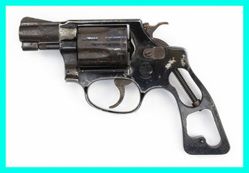S&W Revolver 37, 38 Special 2 Barrel, Fixed Sights, Blue