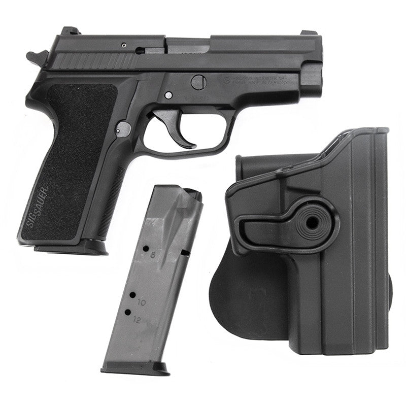 Factory Red Box Certified Pre-Owned Sig Sauer P229 E2 .40 S&W Semi-Auto Pistol with 2 Mags, Holster, and 1-Year Factory Warranty