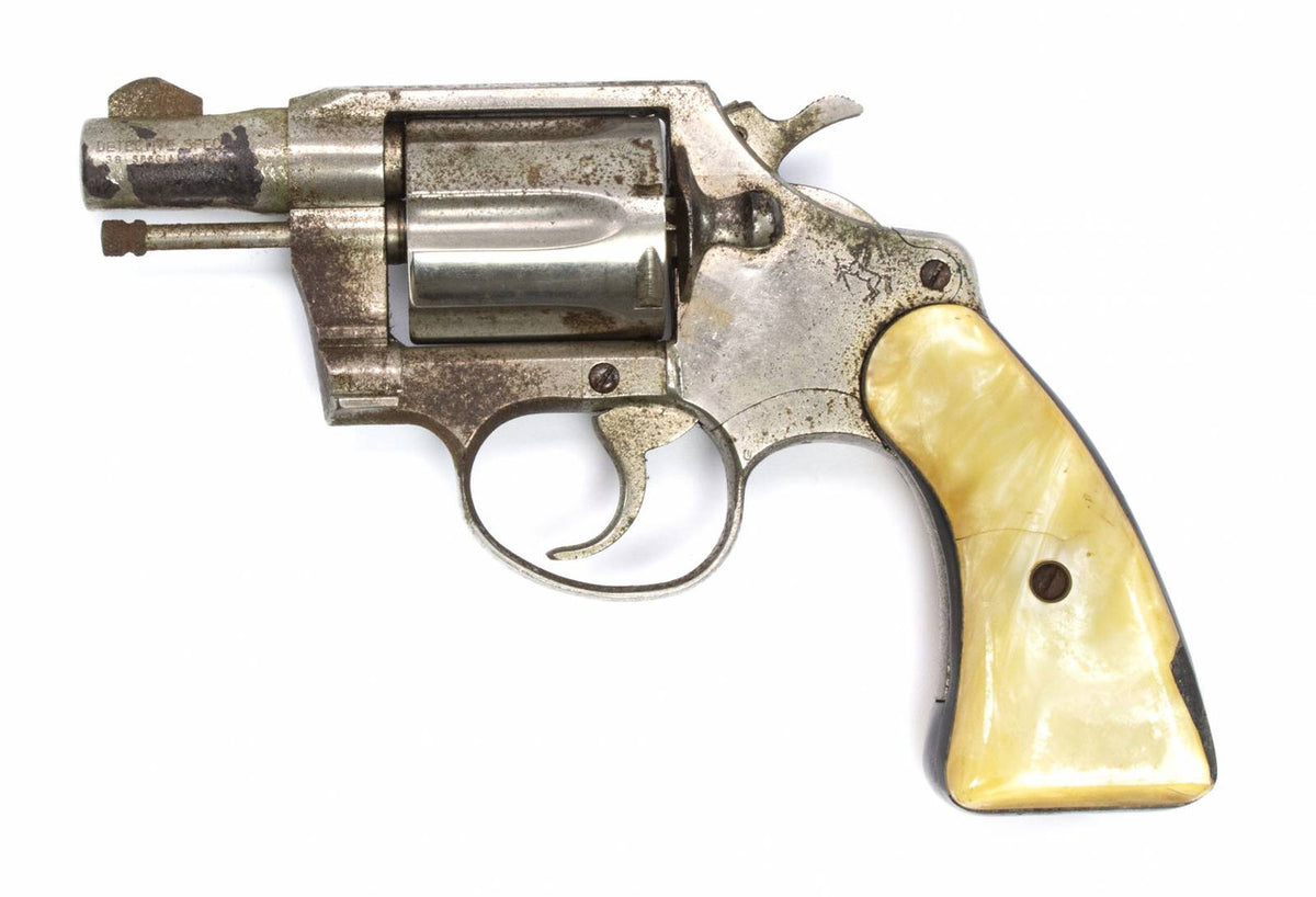 Colt Detective Special Revolver, .38 Special, 2 Barrel, Nickel6631