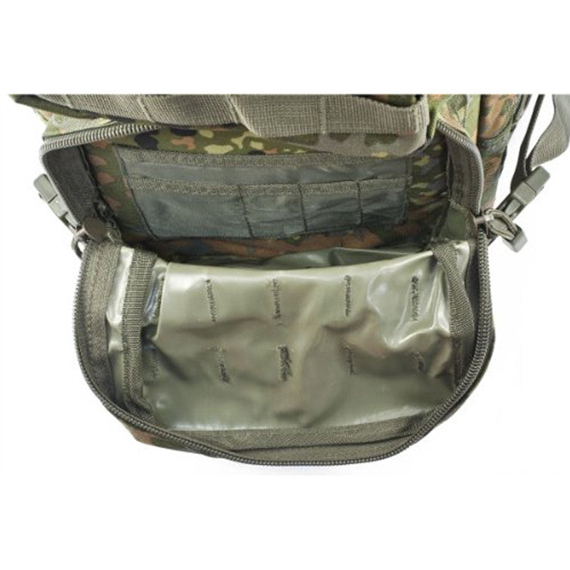 MIL-TEC® Flecktarn Camo Assault Tactical Backpack - Large