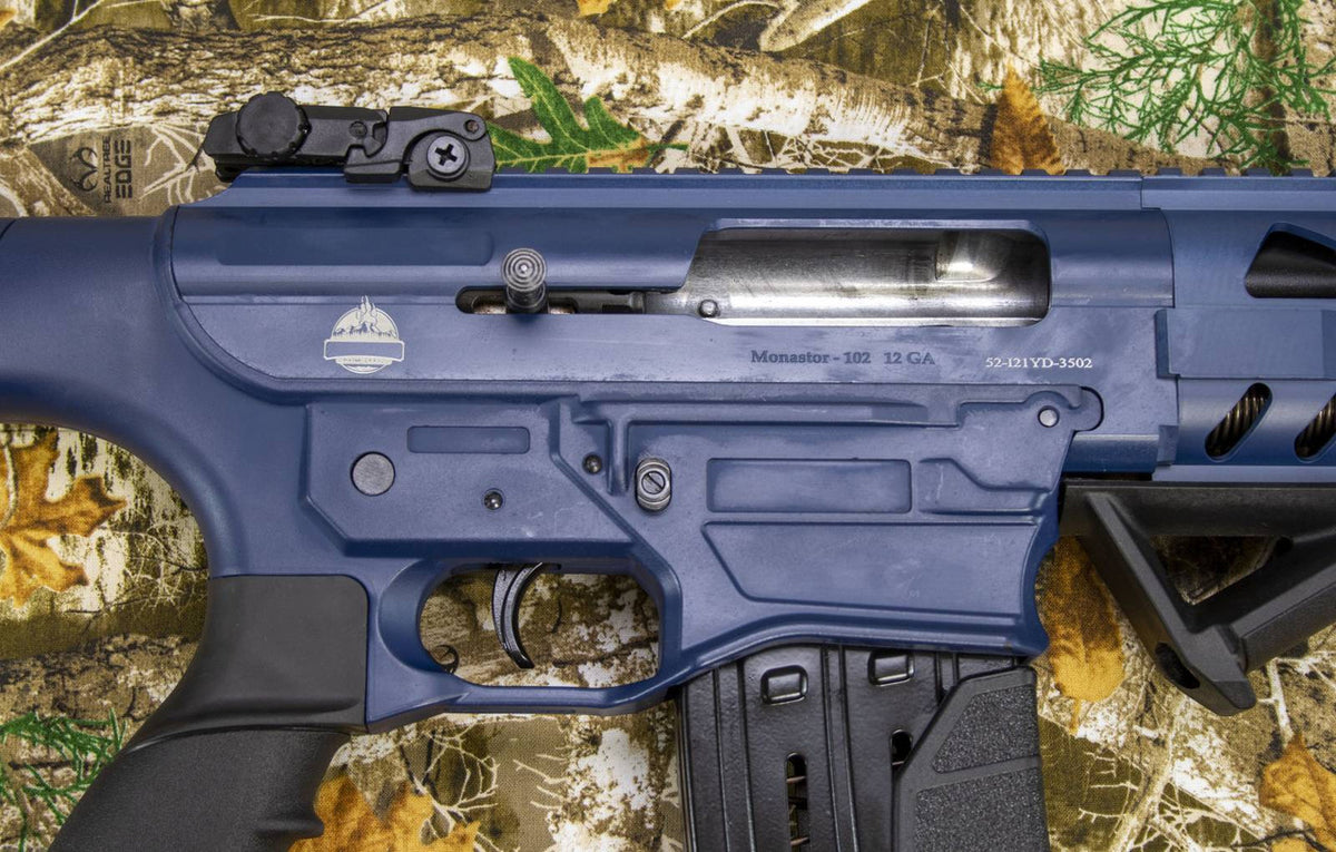 Monastor 102 12GA NRA Blue Semi-Auto Shotgunmon