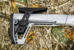 Monastor 102, 12ga Battle Worn White Semi Auto Shotgun 12ga