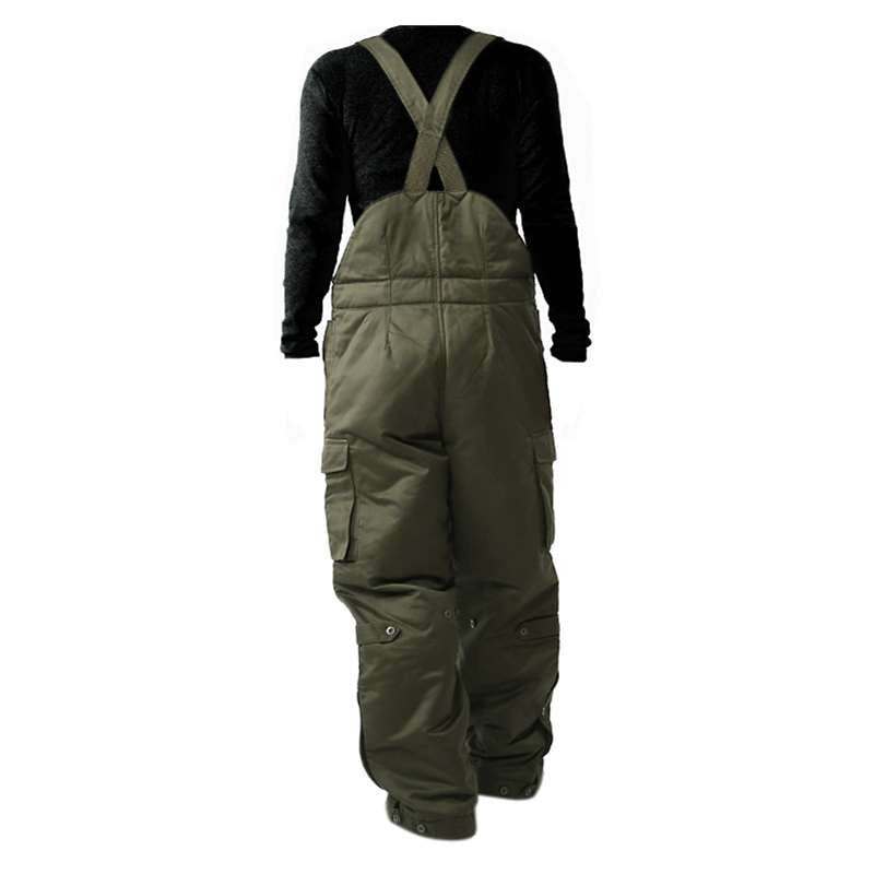 Austrian OD Winter Pants with Suspenders - XXL - Like New