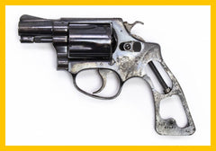 S&W 36 .38 Special 2" BARREL BLUED, FIXED SIGHT, SQUARE BUTT