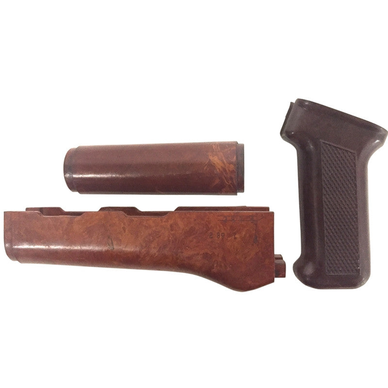 AK Polish Handguard Set and Pistol Grip