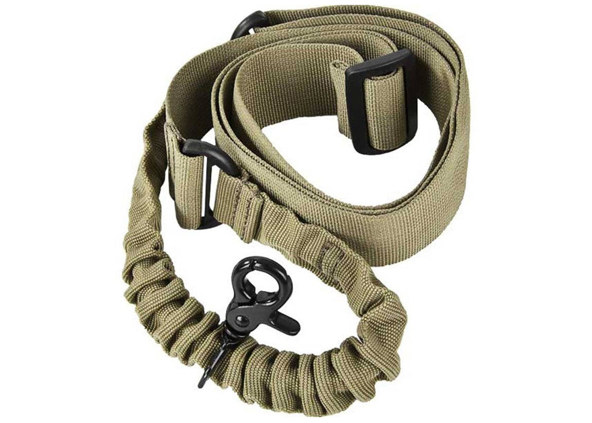 Single Point Bungee Rifle Sling (TAN)
