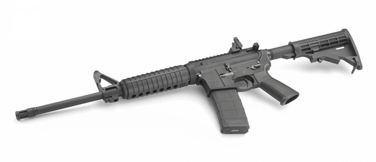 Ruger 5.56x45mm 16.10 30+1 8500 AR-556  Black Hard Coat Anodized Matte Black Oxide 6 Position Stock Black Polymer Grip