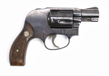 S&W 49 Revolver, .38 Special, 2 Barrel, Fixed Sights, Round Butt Blued6316