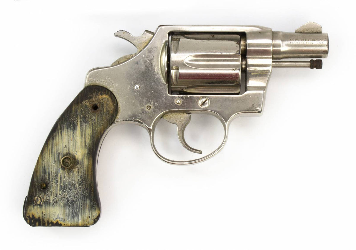 Colt Cobra Revolver, .38 Special, 2 Barrel, Nickel7080