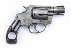 S&W 36, .38 SPECIAL 2 BARREL FIXED SIGHTS ROUND BUTT BLUED1670