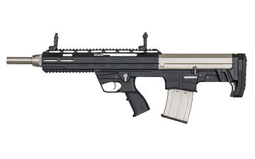 Tokarev Semi-Auto 12ga Bullpup Style Magazine Fed Shotgun, Nickel Finish