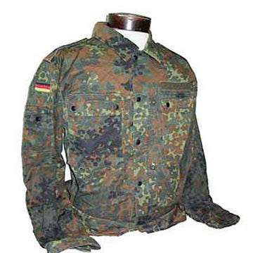 German Flecktarn Camo Shirts (Surplus) - Large - 2-Pack