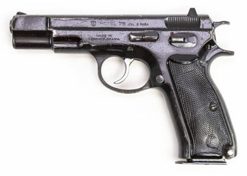Ceska CZ75 9mm Caliber Black Pistol - Used Condition7870