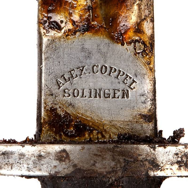1908 Mauser Knife Bayonet by Alex Coppel of Solingen, Germany