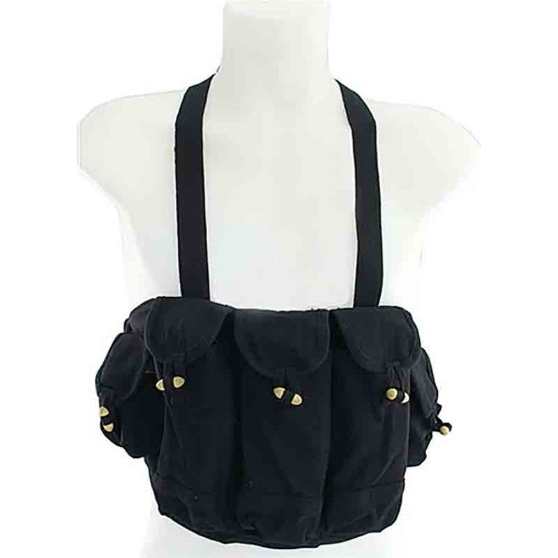 Mil-Tec AK-47 Black 7-Pocket Chest Rig (New)