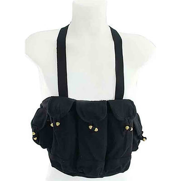 Mil-Tec AK-47 Black 7-Pocket Chest Rig (New)