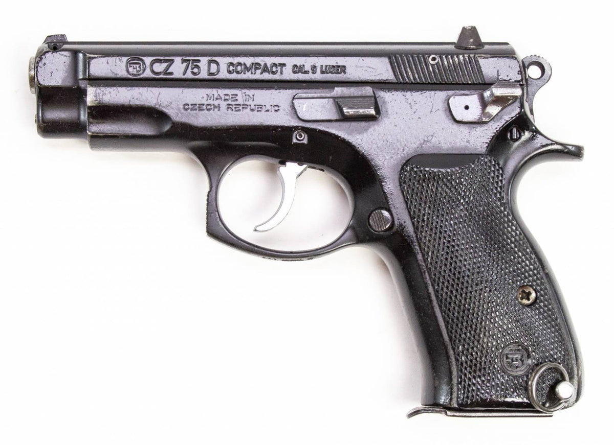 Ceska 9mm CZ75D Compact Black Pistol3907