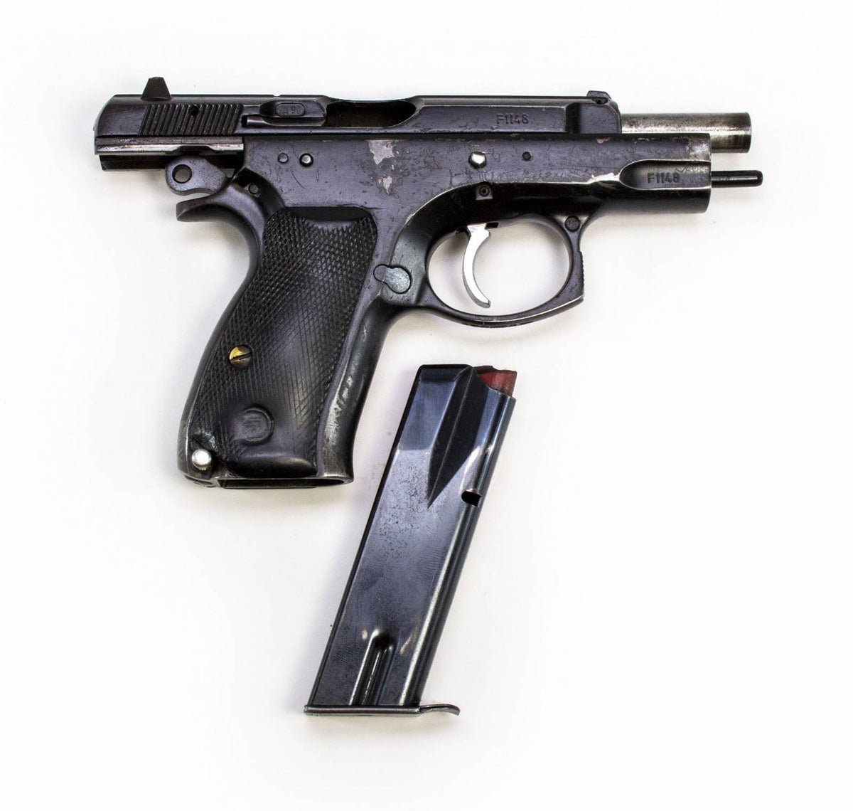 Ceska 9mm CZ75D Compact Black Pistol