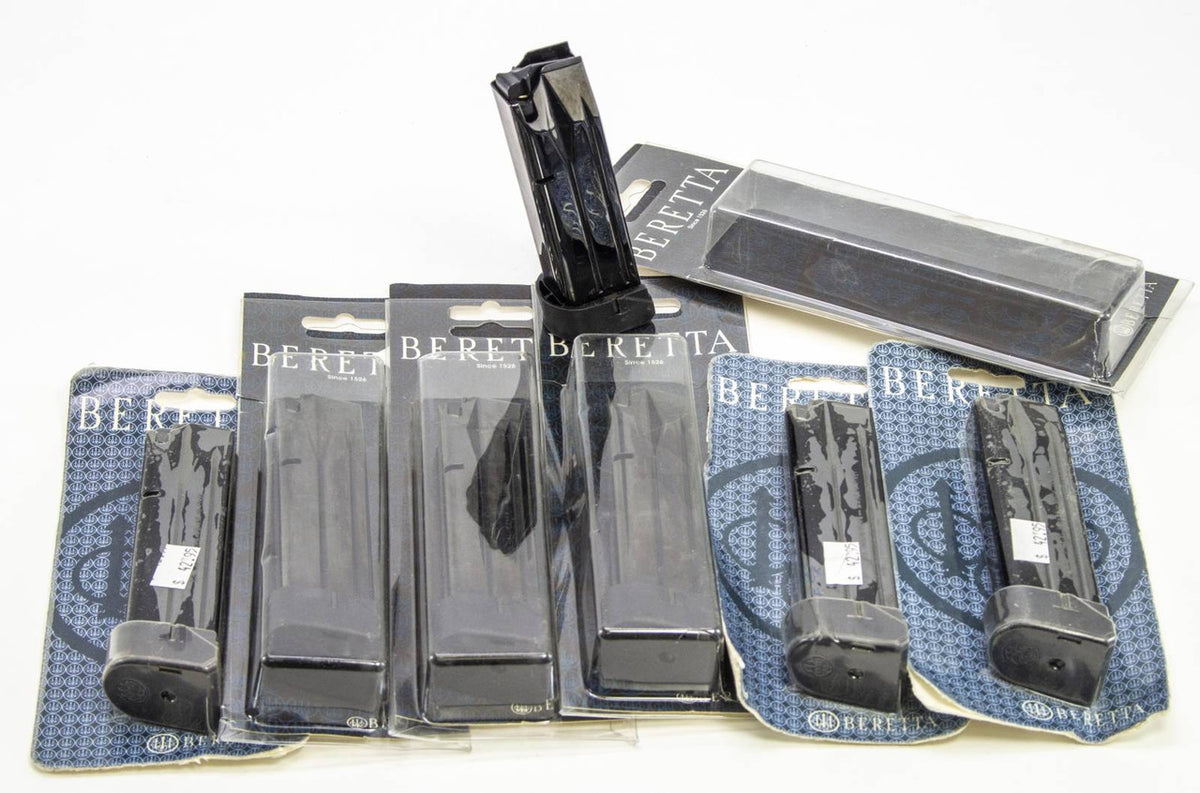7 NEW BERETTA MPX4, 9MM 20RD MAGS