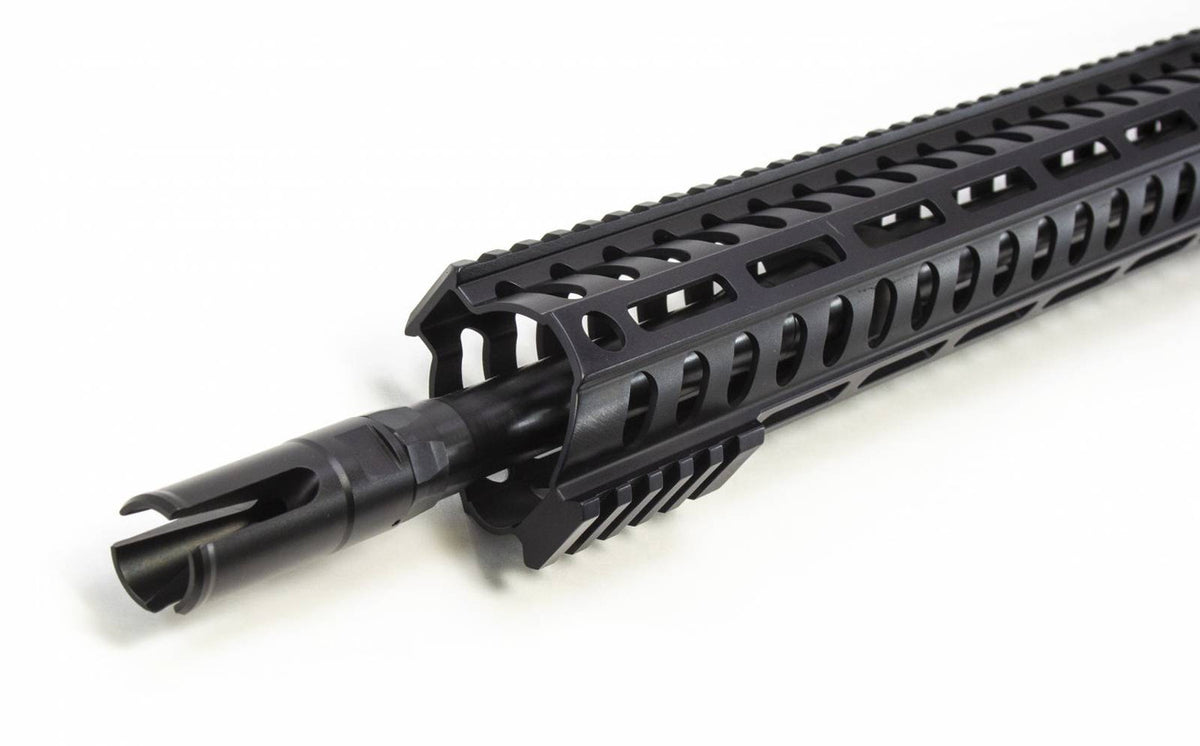 Patriot Ordnance Factory 01644 Minuteman Direct Impingement 5.56x45mm NATO 16.50 30+1 Black Hard Coat Anodized 6 Position MFT Stock