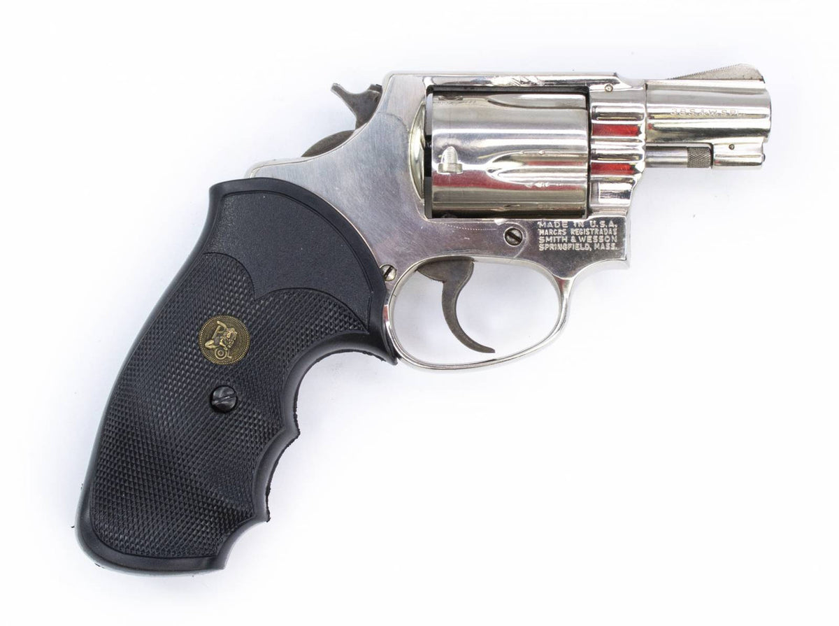 S&W Revolver 36, .38 Special 2" Barrel, Fixed Sights, Nickel