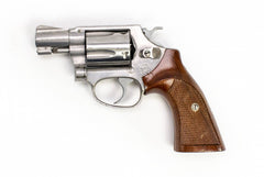S&W 60 .38 Special 1 7/8' Barrel Stainless Steel Custom Grips Revolver7112