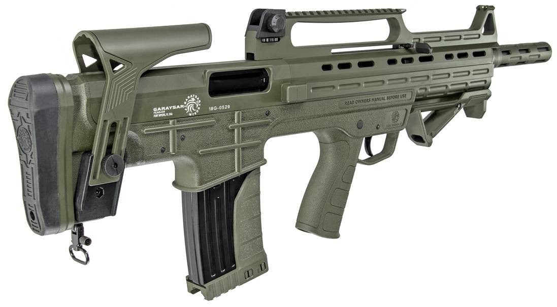 Garaysar FEAR104 12 Gauge Bullpup Stock Shotgun  OD Green