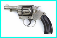 Colt Pocket Positive Revolver, .32 Police, 2.5" Barrel, Nickel