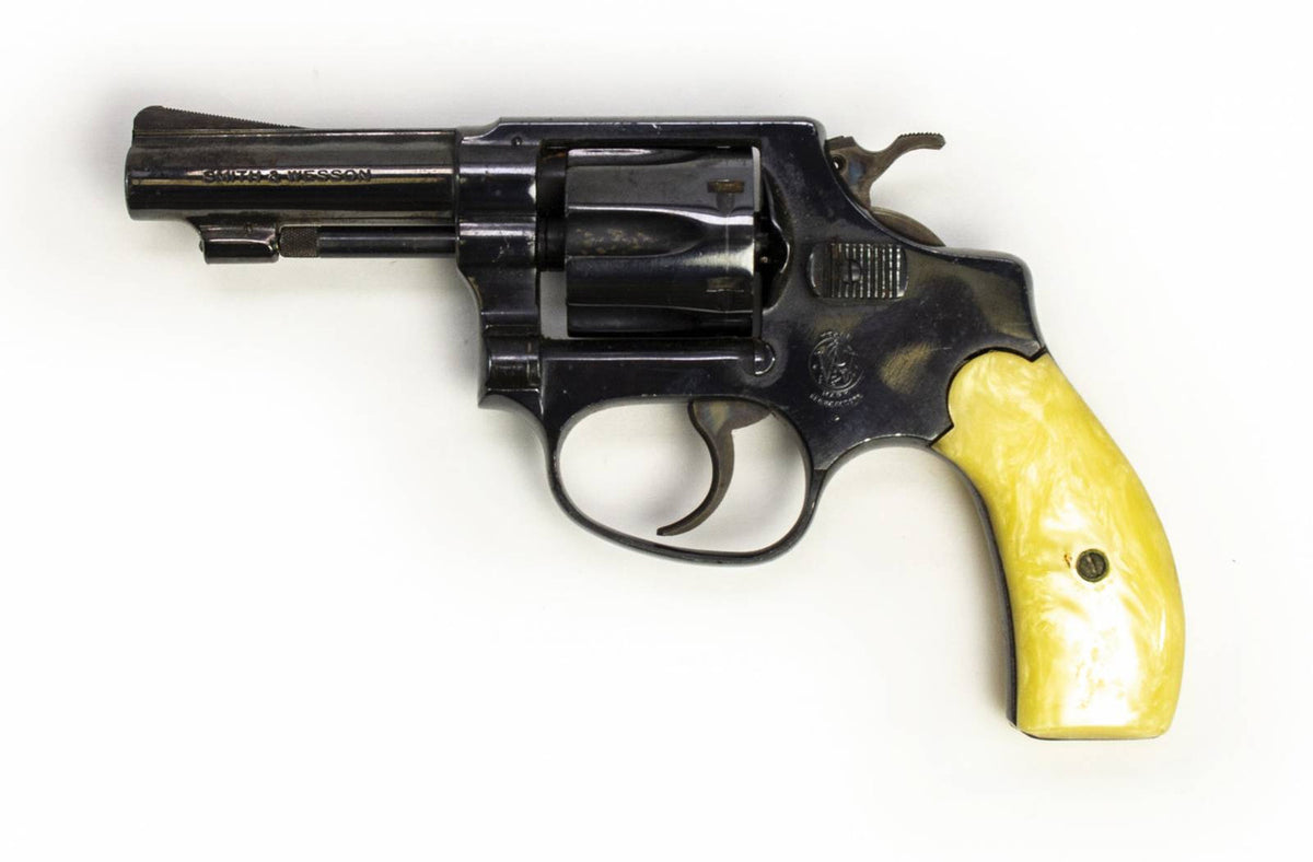 S&W 30 .32 S&W LONG 3 BARREL ROUND BUTT BLUED REVOLVER-USED