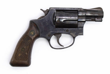 REVOLVER S&W 36 38SPL 2BARREL BLUE FIXED SIGHT SQUARE BUTT