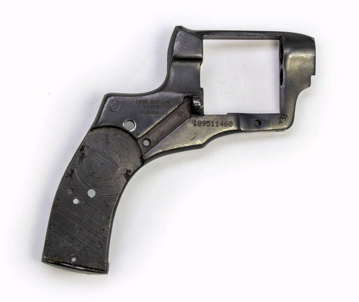 Nagant 1895 7.62x38mmR Black Revolver - Frame Only