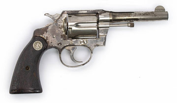 Colt Police Positive Revolver, .38 Special, 4 Barrel, Nickel3753