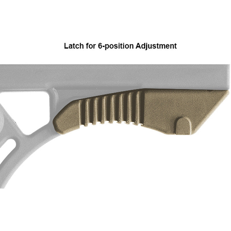 UTG PRO Model 4 Ops Ready S3 Mil-spec Stock Only-FDE