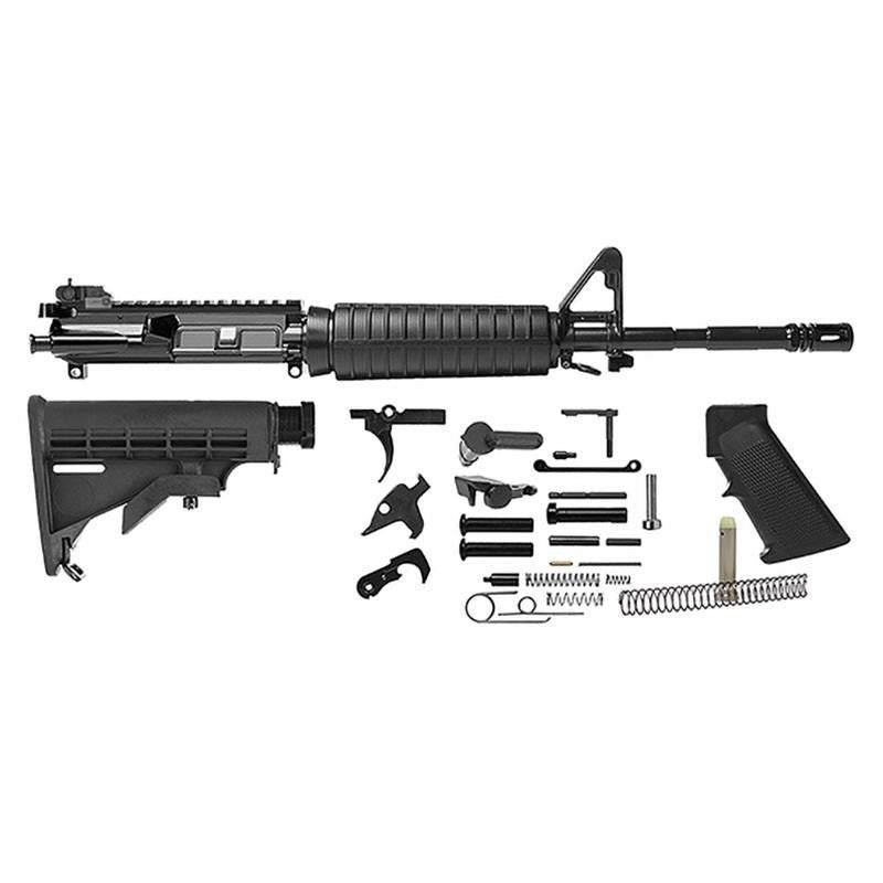 Del-Ton AR Rifle Kit 5.56 NATO 16‚Äö√Ñ√π BBL M4 with Rear Flip Sight