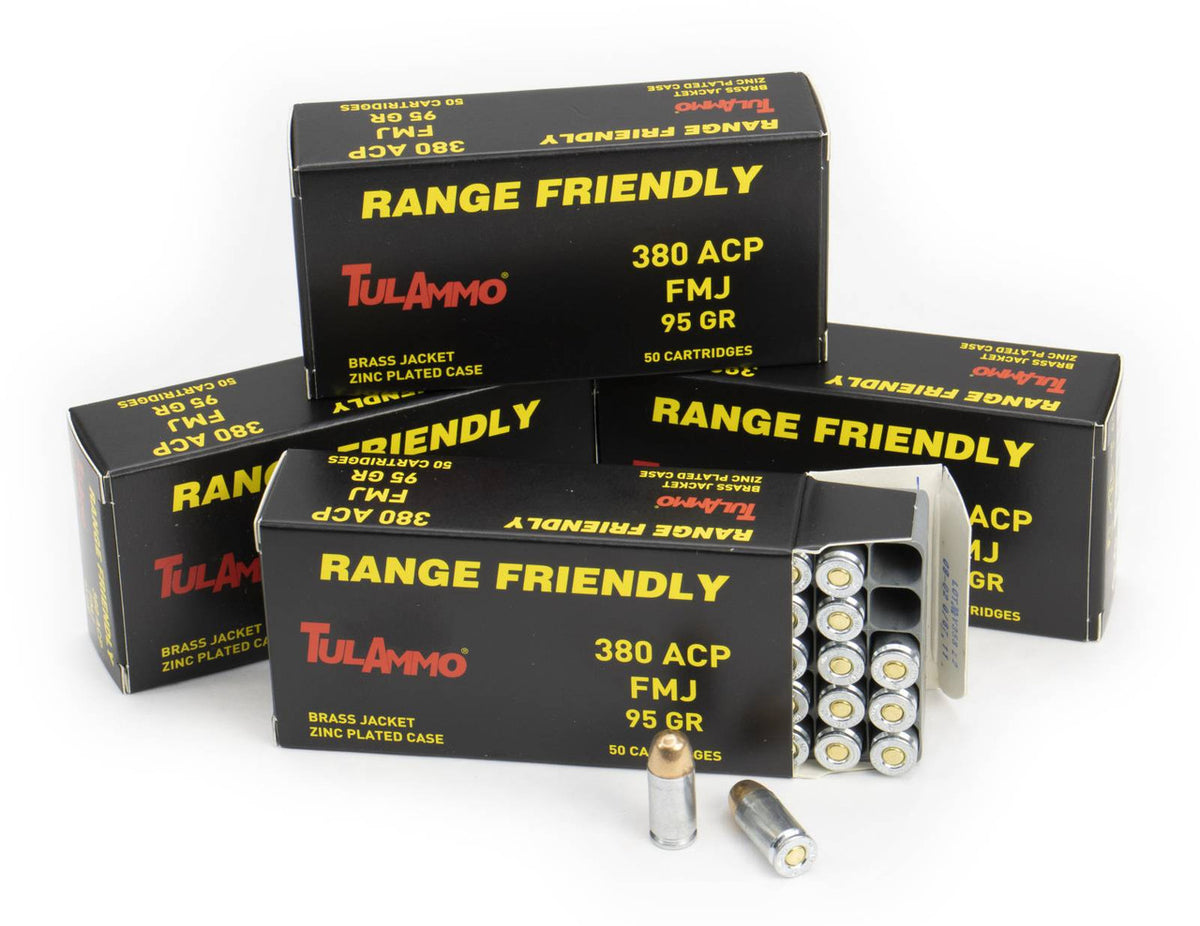 200 Round Quickpack of 380 95gr Range Friendly TulaAmmo