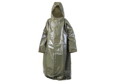 Czech Vinyl Poncho Olive Drab Green - 4-Pack