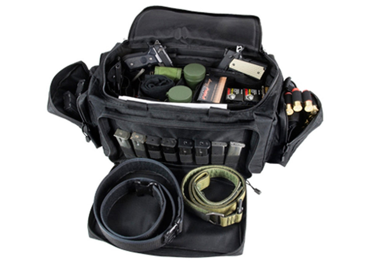 Large Expert Range Bag w/ Removable, Padded Organizer Insert - Black