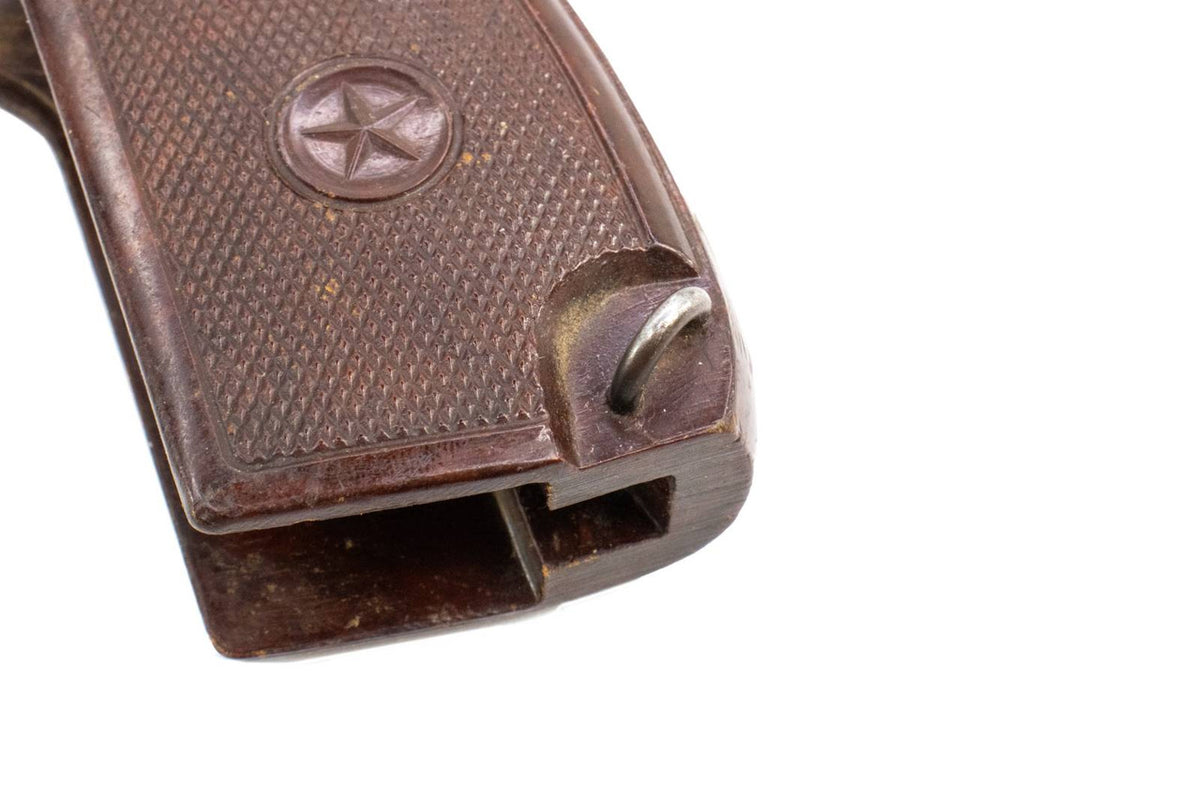 Bakelite Pistol Grips for Makarov w/Star - Brown