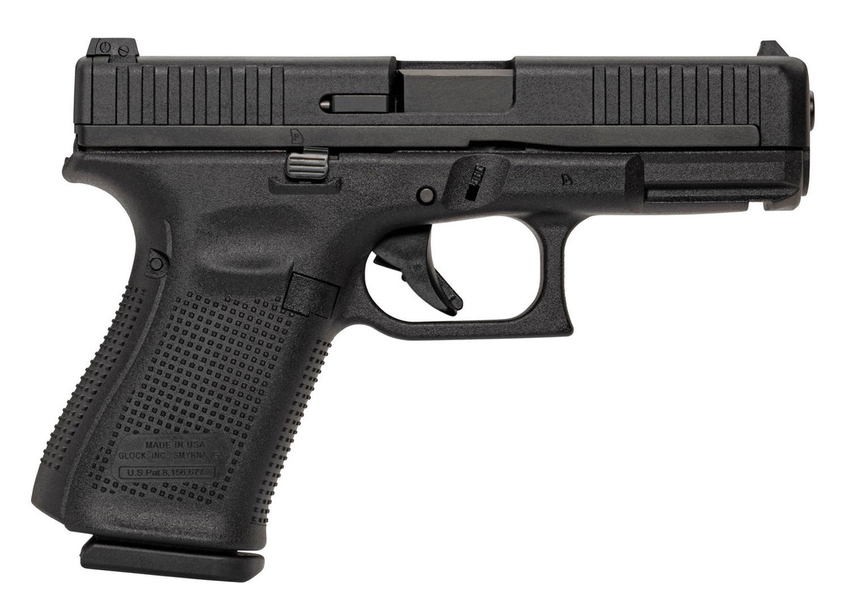 Glock UA4450101 G44 Compact 22 LR 4.02 10+1 Black Steel Slide Black Rough Texture Interchangeable Backstraps Grip Adj Sights