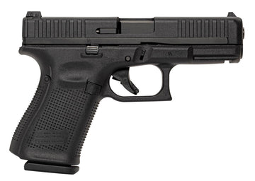 Glock UA4450101 G44 Compact 22 LR 4.02 10+1 Black Steel Slide Black Rough Texture Interchangeable Backstraps Grip Adj Sights