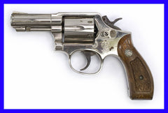 S&W 13-3 357 MAG 3 BARREL FIXED SIGHTS NICKEL