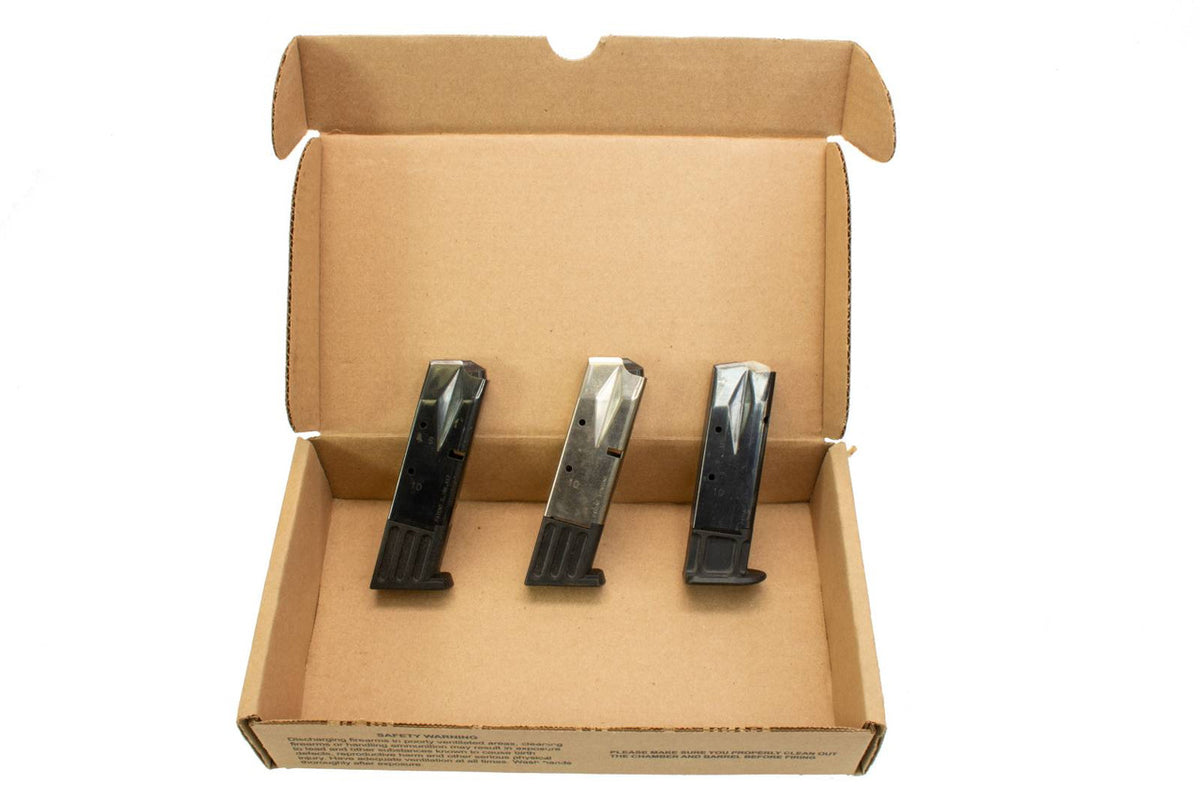 3 Pack - Used S&W 59 9mm 10 Round Magazine