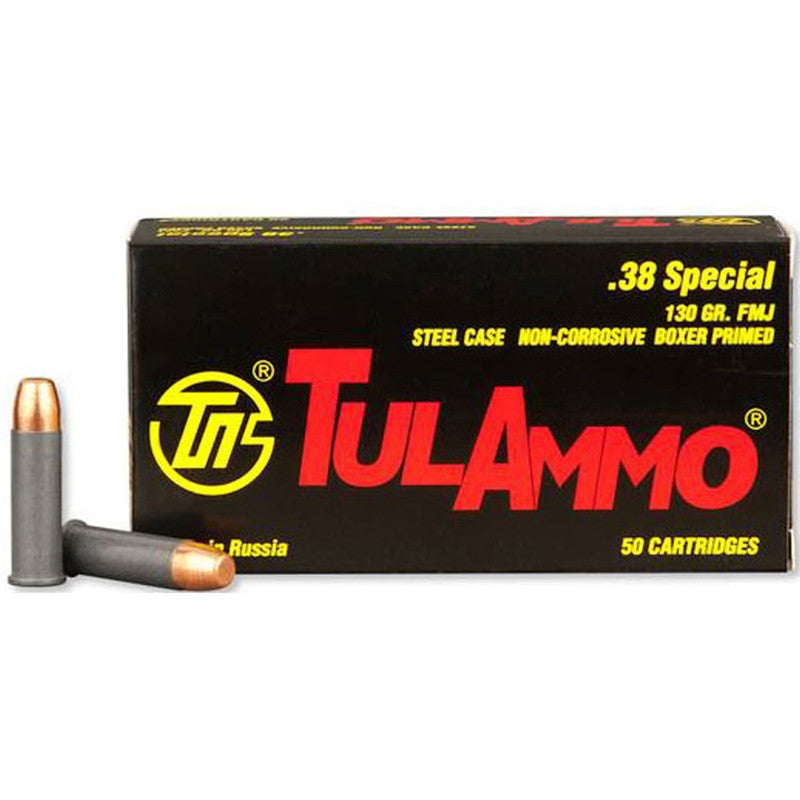 TULA 38SPL 130GR FMJ 50/1000