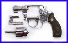 S&W 30-1 .32 S&W LONG 2" BARREL FIXED SIGHTS ROUND BUTT NICKEL