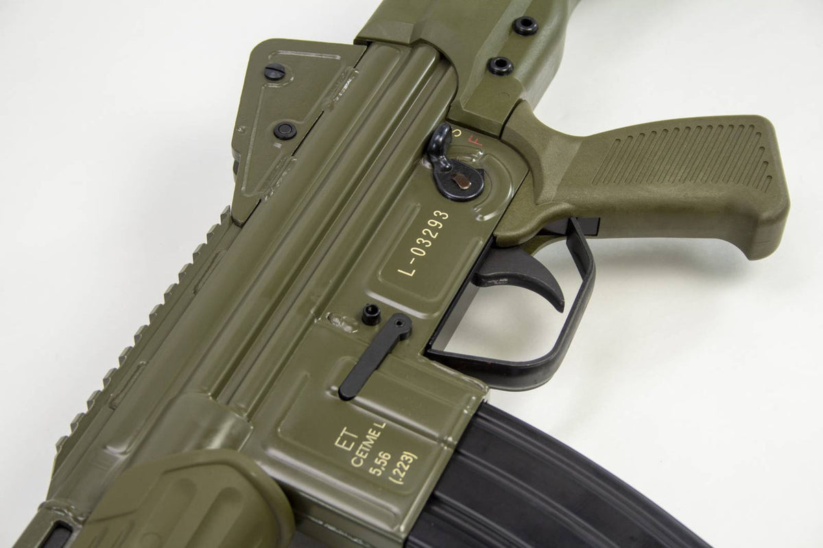 MarColMar CETME L .223/5.56 with Picatinny Rail - Spanish Green Cerakote