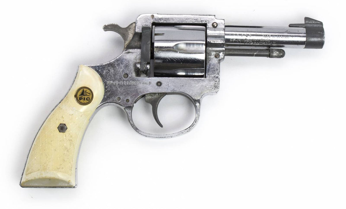 Rohner Sportwaffen Pic Revolver, .32 Long,  3" Barrel, Nickel